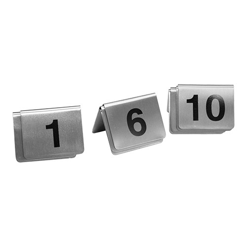 tafelnummer set (01~10)