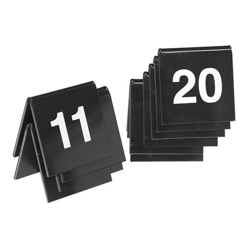 tafelnummer set (11~20)