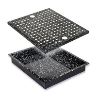 ovenschaal met lekrooster |020 mm|